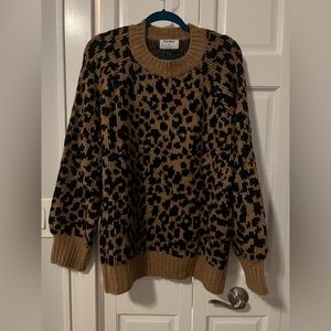 Old Navy Animal Print Sweater 3X